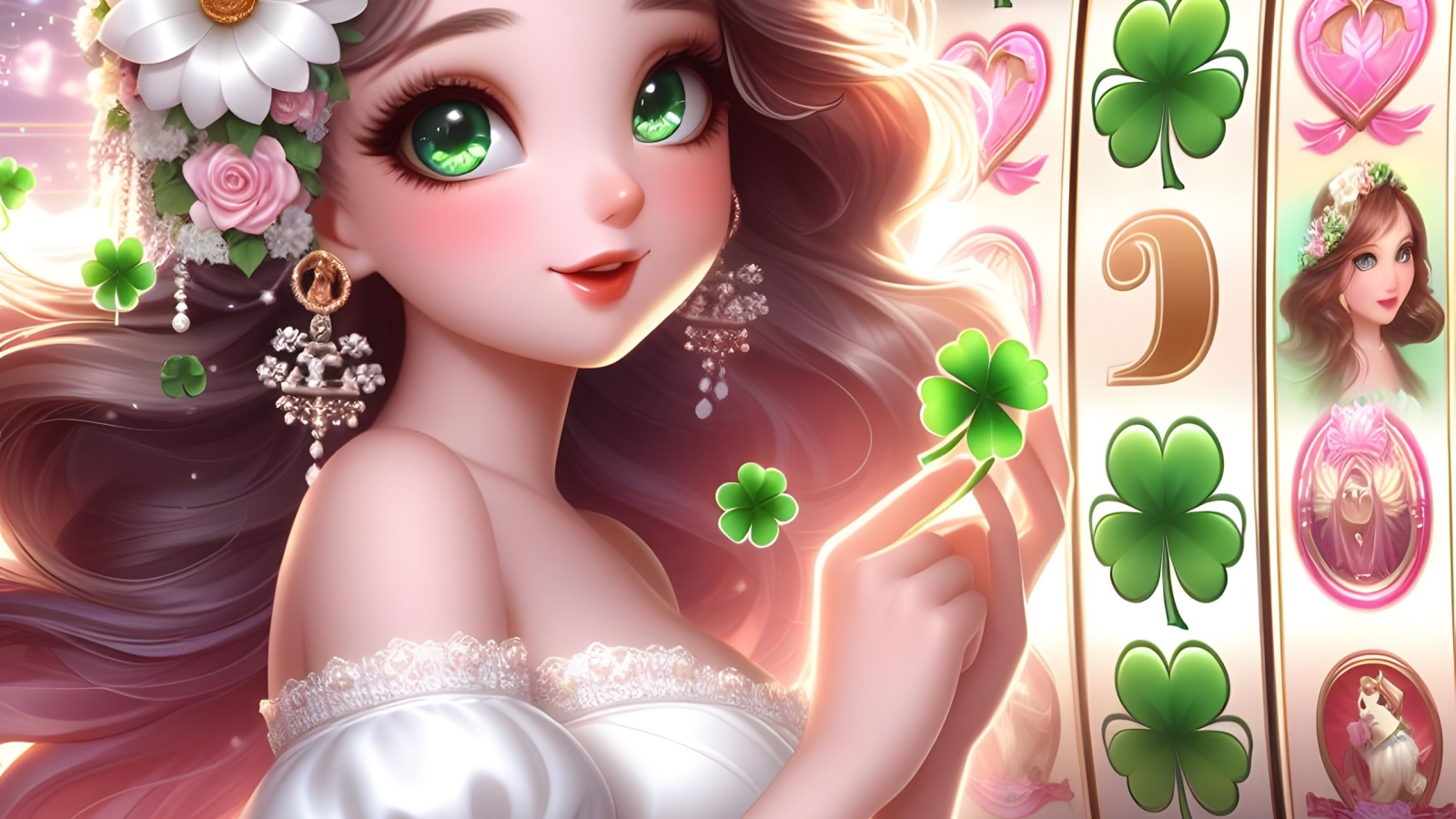 cartoon-character-with-green-eyes-flower-her-hair