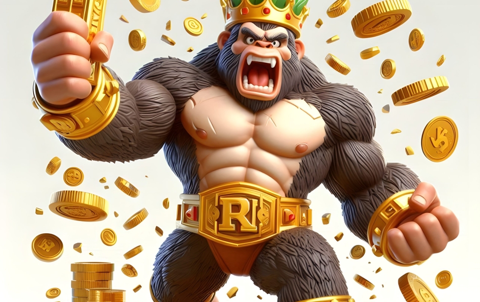 king-kong-slot-game-character-holding-phone-with-white-background (1)